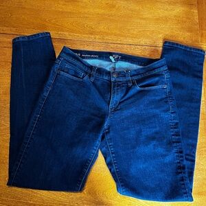 LOFT Women's Skinny Jeans - Dark Blue